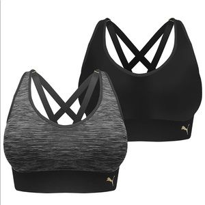 NWT PUMA Seamless Strappy Back Sports Bra
